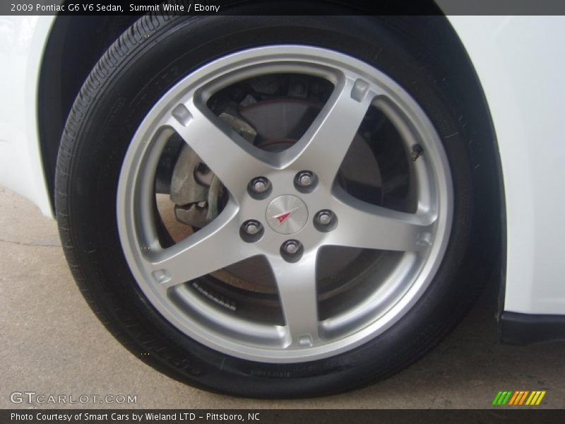 Summit White / Ebony 2009 Pontiac G6 V6 Sedan