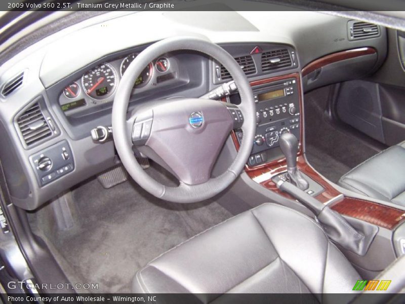 Titanium Grey Metallic / Graphite 2009 Volvo S60 2.5T