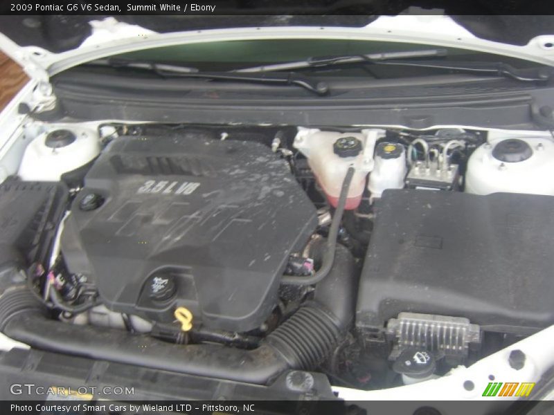 Summit White / Ebony 2009 Pontiac G6 V6 Sedan