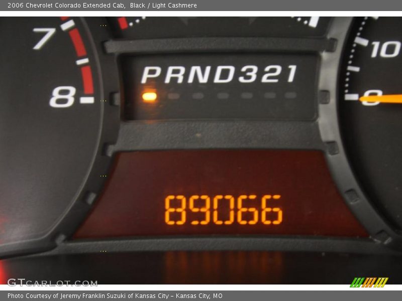 Black / Light Cashmere 2006 Chevrolet Colorado Extended Cab