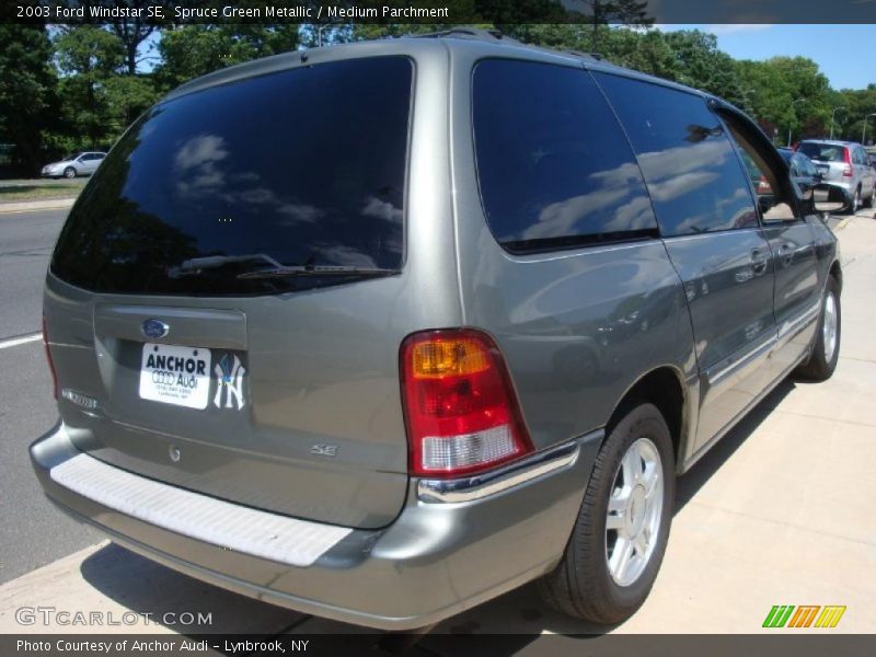 Spruce Green Metallic / Medium Parchment 2003 Ford Windstar SE
