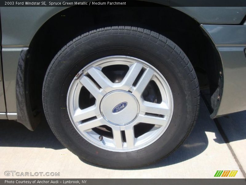 Spruce Green Metallic / Medium Parchment 2003 Ford Windstar SE