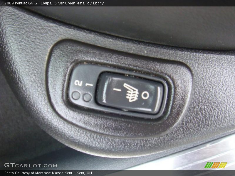 Silver Green Metallic / Ebony 2009 Pontiac G6 GT Coupe