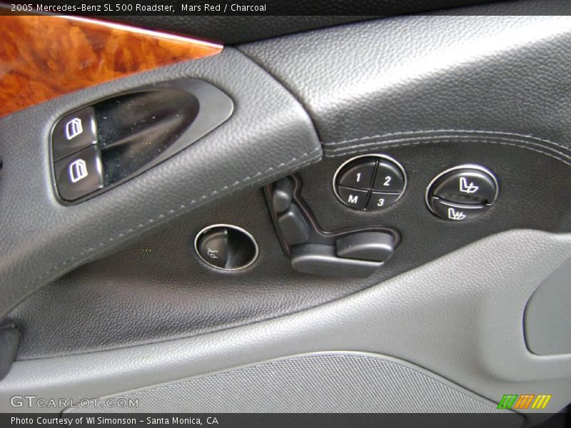 Mars Red / Charcoal 2005 Mercedes-Benz SL 500 Roadster