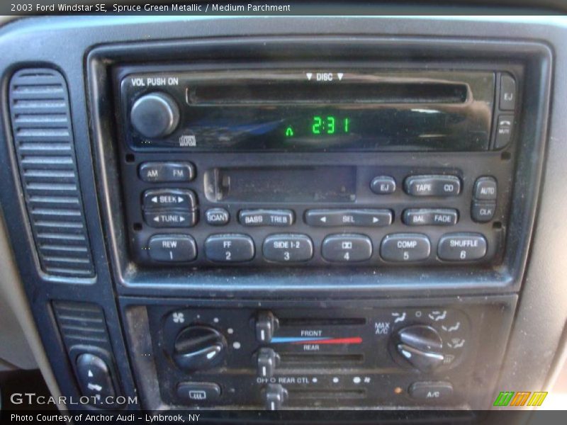 Spruce Green Metallic / Medium Parchment 2003 Ford Windstar SE
