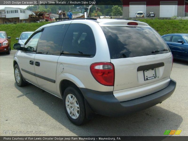 Bright Silver Metallic / Medium Slate Gray 2005 Dodge Caravan SE