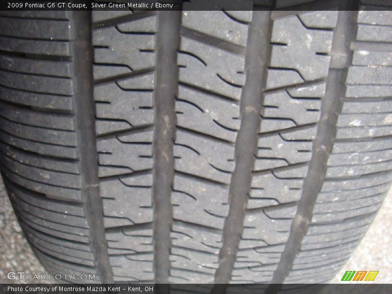 Silver Green Metallic / Ebony 2009 Pontiac G6 GT Coupe