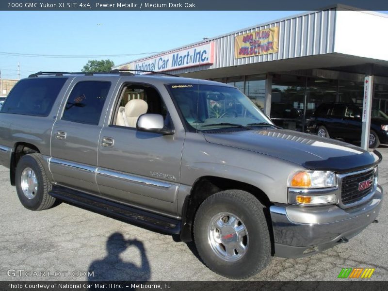 Pewter Metallic / Medium Dark Oak 2000 GMC Yukon XL SLT 4x4