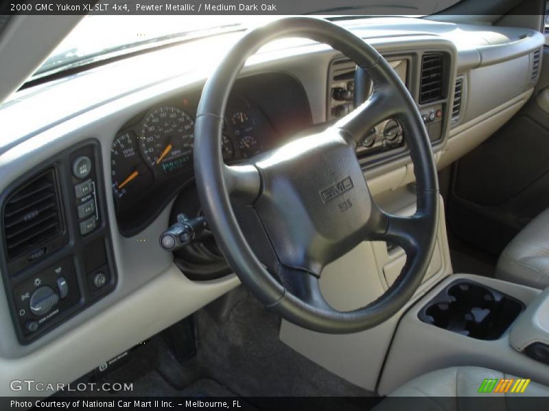 Pewter Metallic / Medium Dark Oak 2000 GMC Yukon XL SLT 4x4