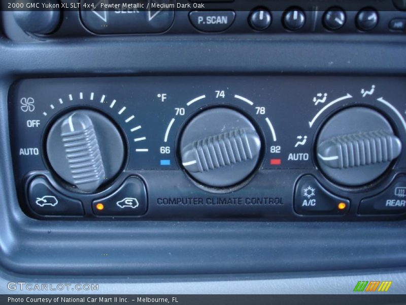 Pewter Metallic / Medium Dark Oak 2000 GMC Yukon XL SLT 4x4