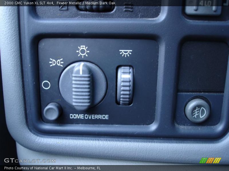 Pewter Metallic / Medium Dark Oak 2000 GMC Yukon XL SLT 4x4