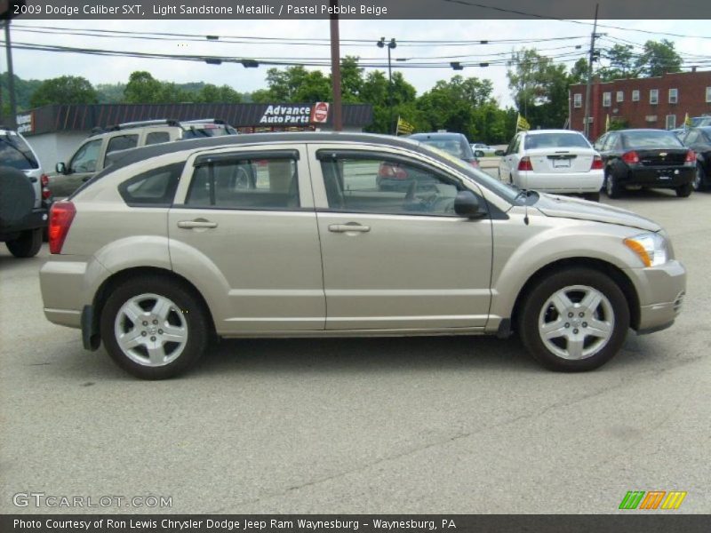 Light Sandstone Metallic / Pastel Pebble Beige 2009 Dodge Caliber SXT