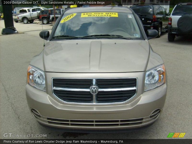 Light Sandstone Metallic / Pastel Pebble Beige 2009 Dodge Caliber SXT