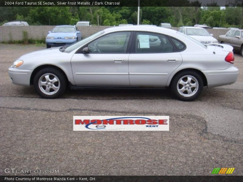 Silver Frost Metallic / Dark Charcoal 2004 Ford Taurus SE Sedan