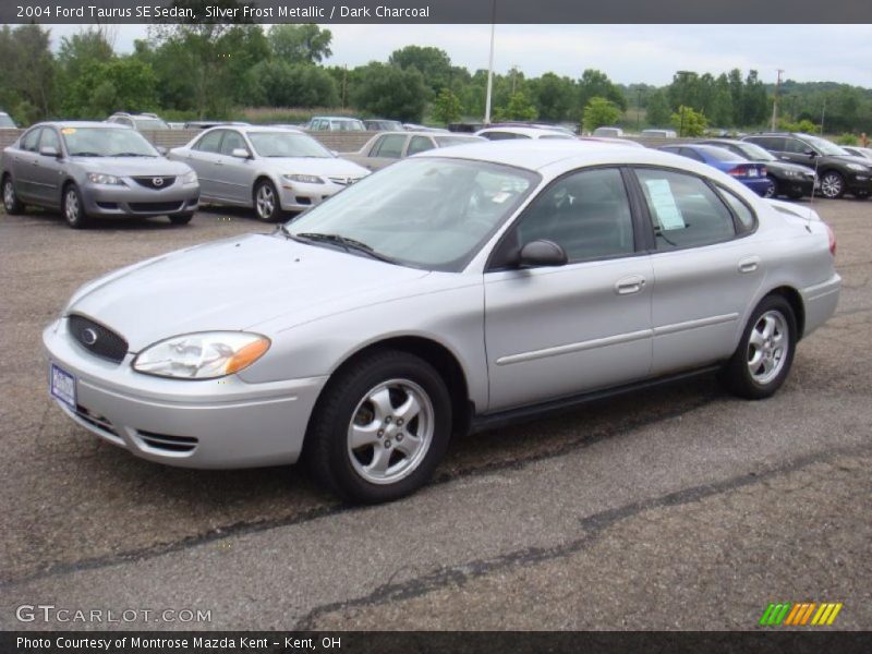 Silver Frost Metallic / Dark Charcoal 2004 Ford Taurus SE Sedan
