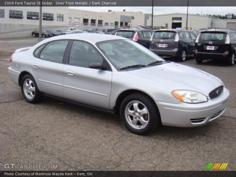 Silver Frost Metallic / Dark Charcoal 2004 Ford Taurus SE Sedan