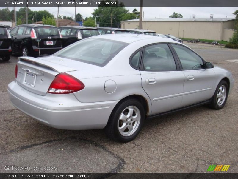 Silver Frost Metallic / Dark Charcoal 2004 Ford Taurus SE Sedan