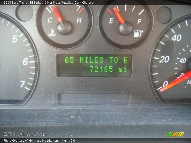 Silver Frost Metallic / Dark Charcoal 2004 Ford Taurus SE Sedan