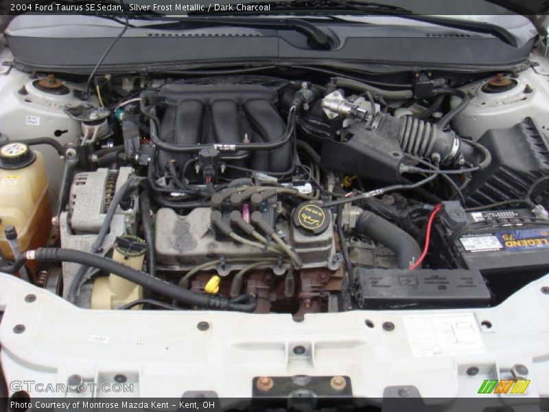 Silver Frost Metallic / Dark Charcoal 2004 Ford Taurus SE Sedan