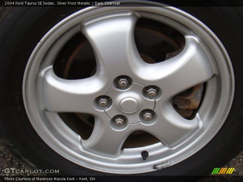Silver Frost Metallic / Dark Charcoal 2004 Ford Taurus SE Sedan