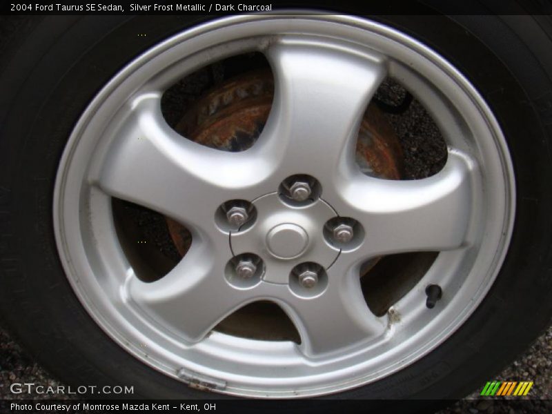 Silver Frost Metallic / Dark Charcoal 2004 Ford Taurus SE Sedan