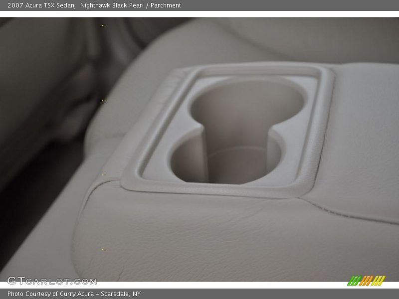Nighthawk Black Pearl / Parchment 2007 Acura TSX Sedan