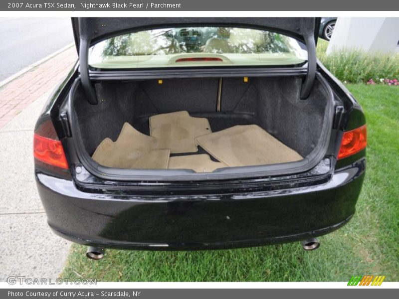 Nighthawk Black Pearl / Parchment 2007 Acura TSX Sedan