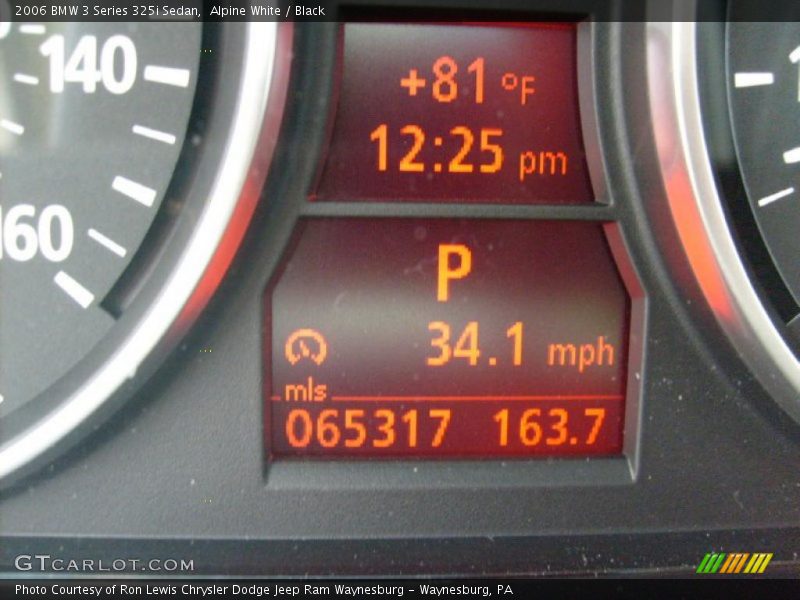 Alpine White / Black 2006 BMW 3 Series 325i Sedan