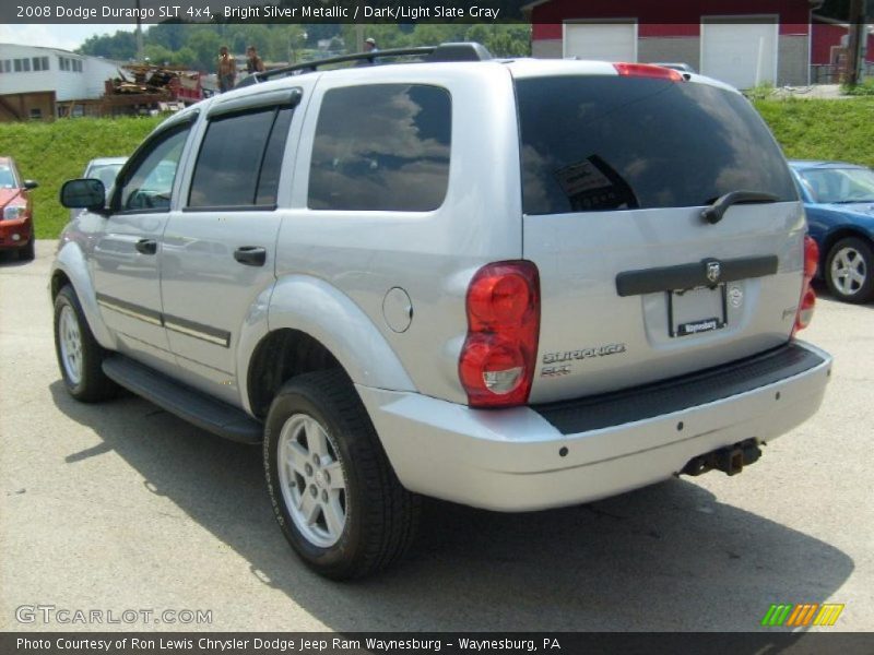 Bright Silver Metallic / Dark/Light Slate Gray 2008 Dodge Durango SLT 4x4