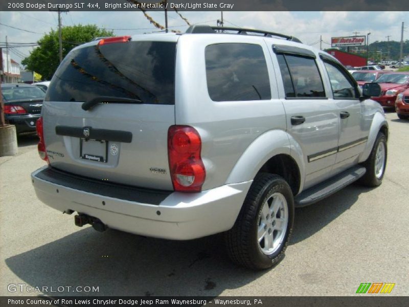 Bright Silver Metallic / Dark/Light Slate Gray 2008 Dodge Durango SLT 4x4
