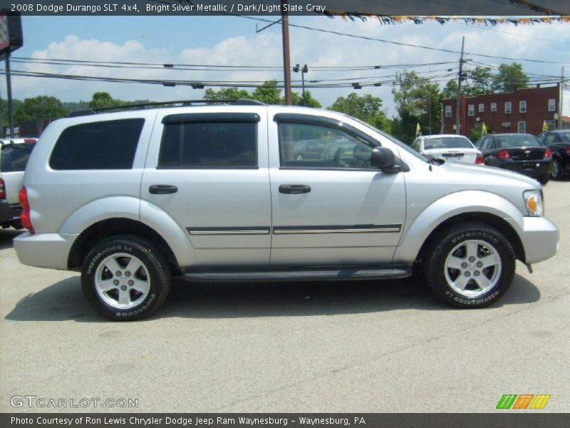 Bright Silver Metallic / Dark/Light Slate Gray 2008 Dodge Durango SLT 4x4