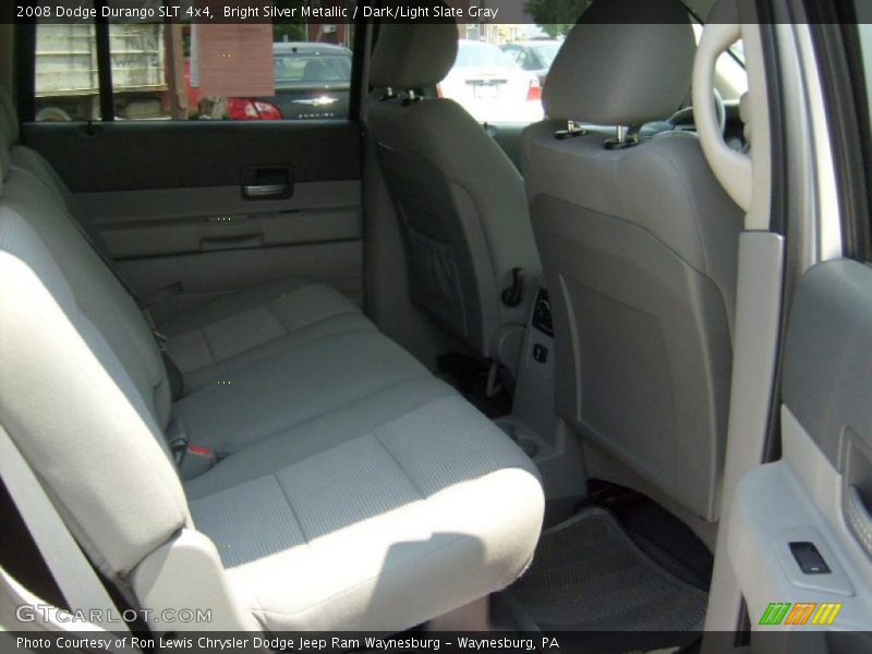 Bright Silver Metallic / Dark/Light Slate Gray 2008 Dodge Durango SLT 4x4