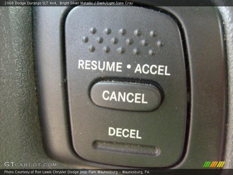 Bright Silver Metallic / Dark/Light Slate Gray 2008 Dodge Durango SLT 4x4
