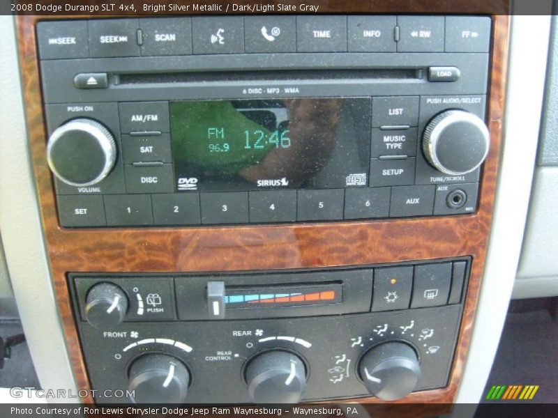 Bright Silver Metallic / Dark/Light Slate Gray 2008 Dodge Durango SLT 4x4