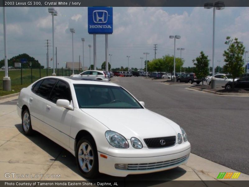 Crystal White / Ivory 2003 Lexus GS 300