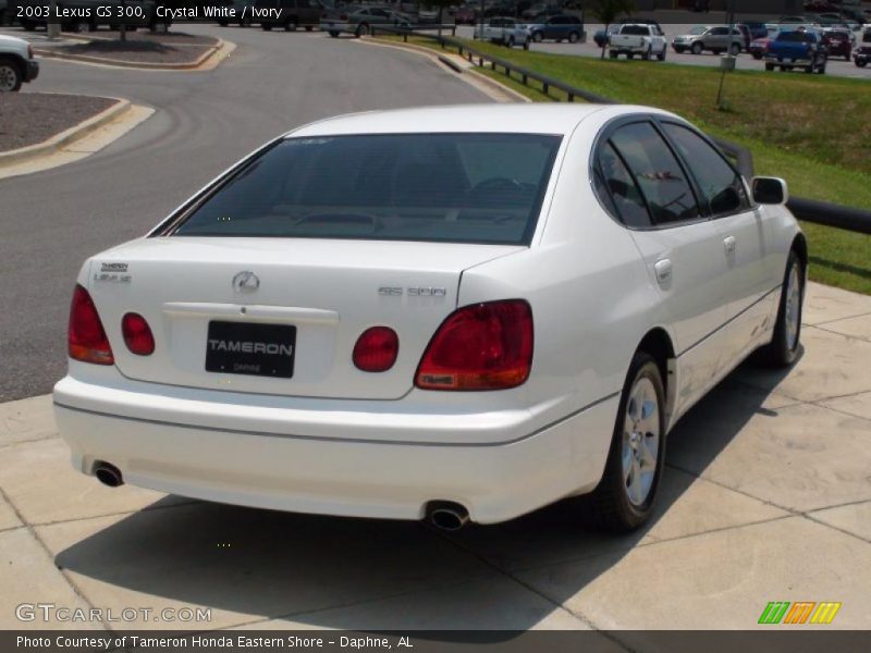 Crystal White / Ivory 2003 Lexus GS 300