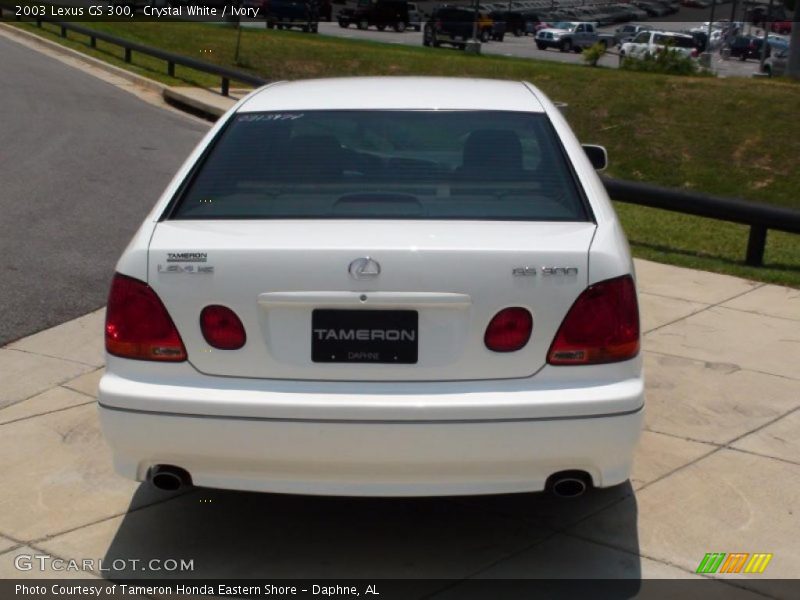 Crystal White / Ivory 2003 Lexus GS 300