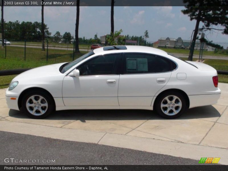 Crystal White / Ivory 2003 Lexus GS 300