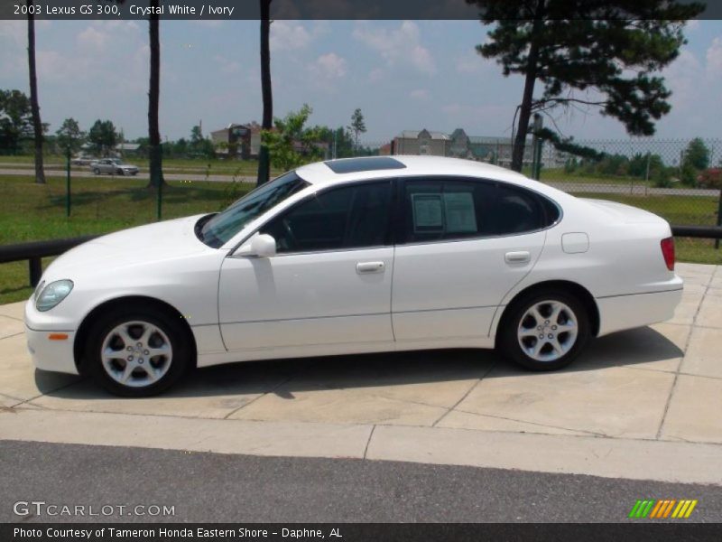 Crystal White / Ivory 2003 Lexus GS 300