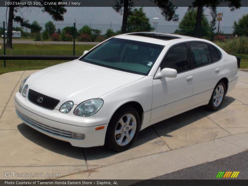 Crystal White / Ivory 2003 Lexus GS 300