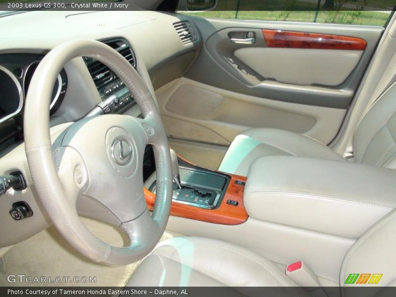 Crystal White / Ivory 2003 Lexus GS 300