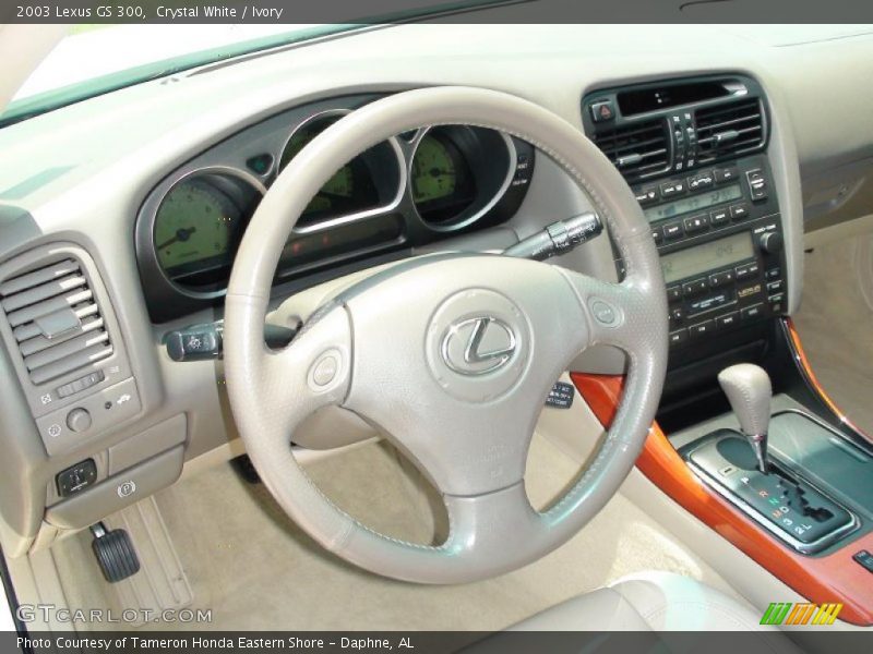 Crystal White / Ivory 2003 Lexus GS 300