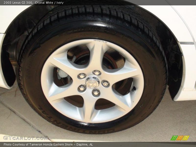 Crystal White / Ivory 2003 Lexus GS 300