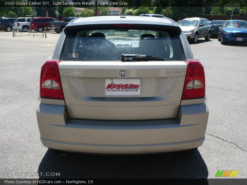 Light Sandstone Metallic / Dark Slate Gray 2009 Dodge Caliber SXT
