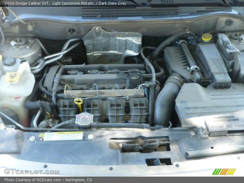 Light Sandstone Metallic / Dark Slate Gray 2009 Dodge Caliber SXT