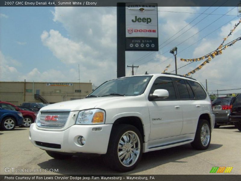 Summit White / Ebony 2007 GMC Envoy Denali 4x4
