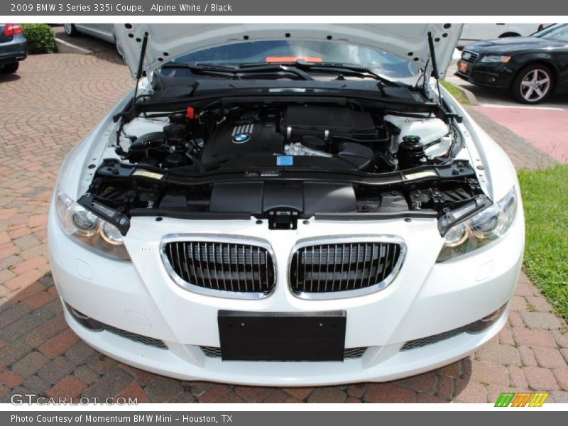 Alpine White / Black 2009 BMW 3 Series 335i Coupe