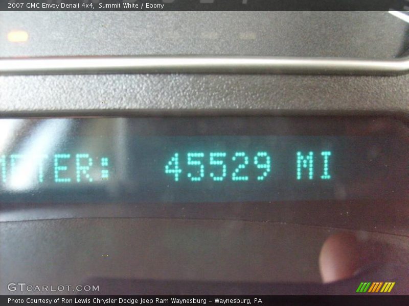 Summit White / Ebony 2007 GMC Envoy Denali 4x4