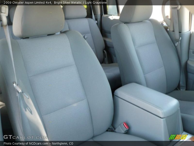 Bright Silver Metallic / Light Graystone 2009 Chrysler Aspen Limited 4x4