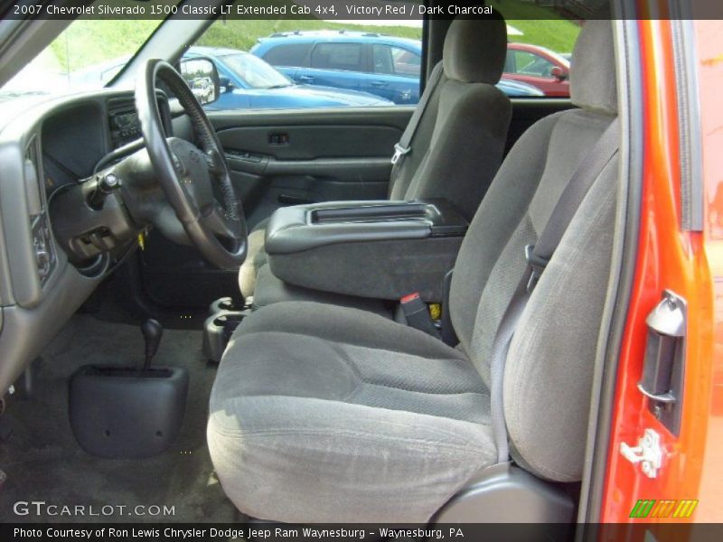 Victory Red / Dark Charcoal 2007 Chevrolet Silverado 1500 Classic LT Extended Cab 4x4